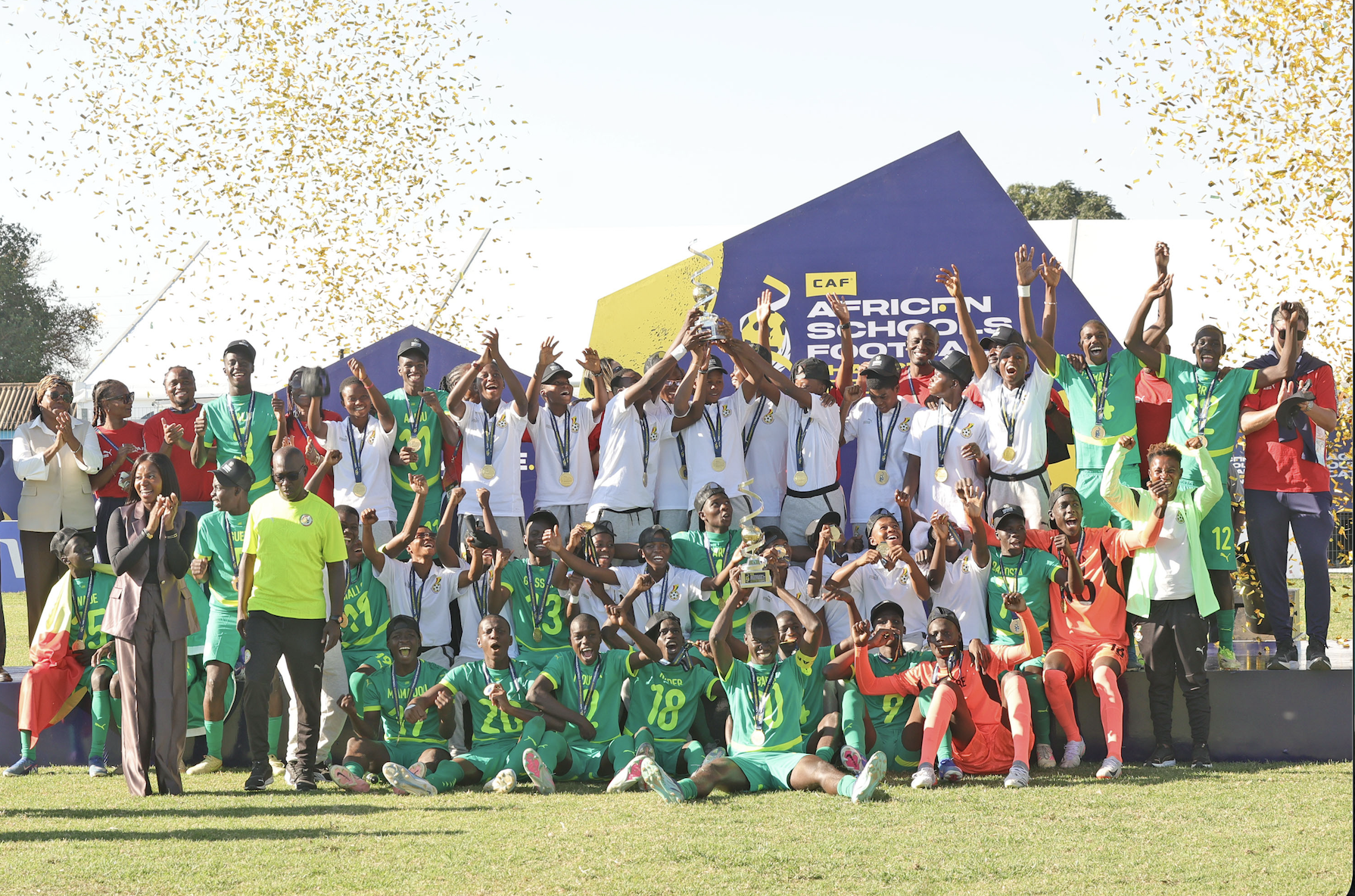 Ghana, Senegal crowned CAF African Schools Football Championship Continental Finals champions