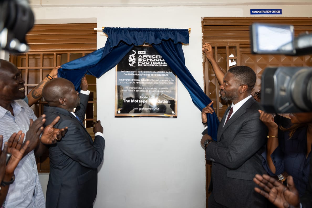 CAF builds new school facilities through CAF African Schools Programme in South Sudan