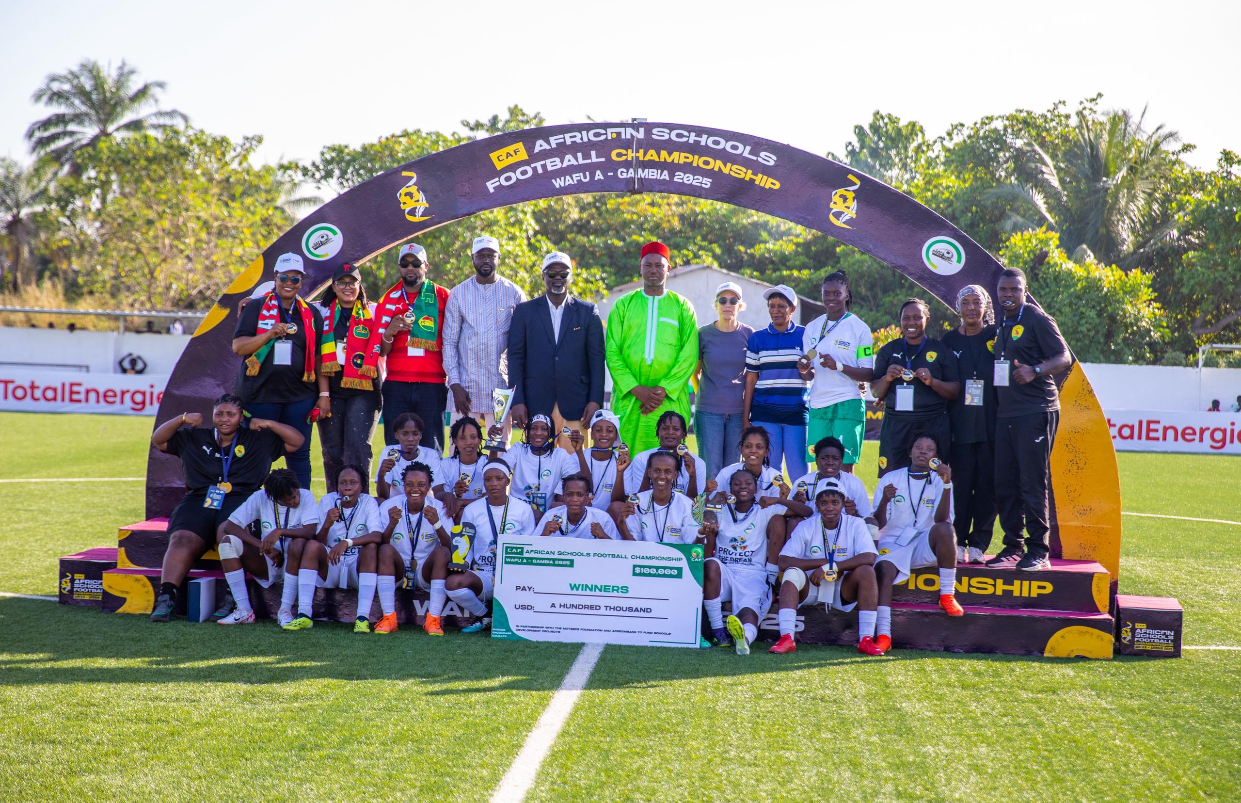 CAF launches innovative “Gamechanger Programme” to Strengthen Youth Development Across Africa