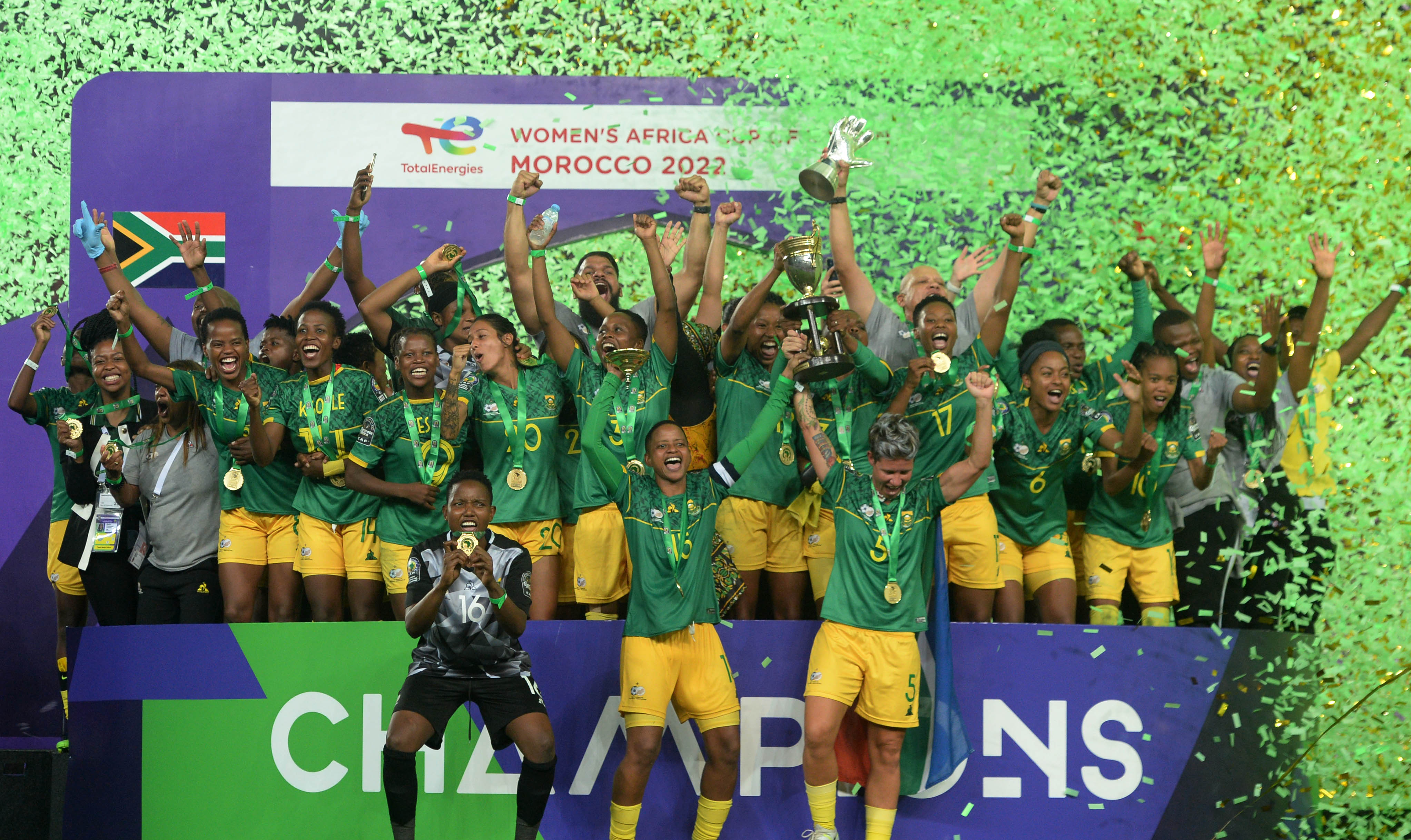 La CAF dévoile l’affiche officielle et l’emblème de la Coupe d’Afrique des Nations Féminine CAF TotalEnergies, Maroc 2024