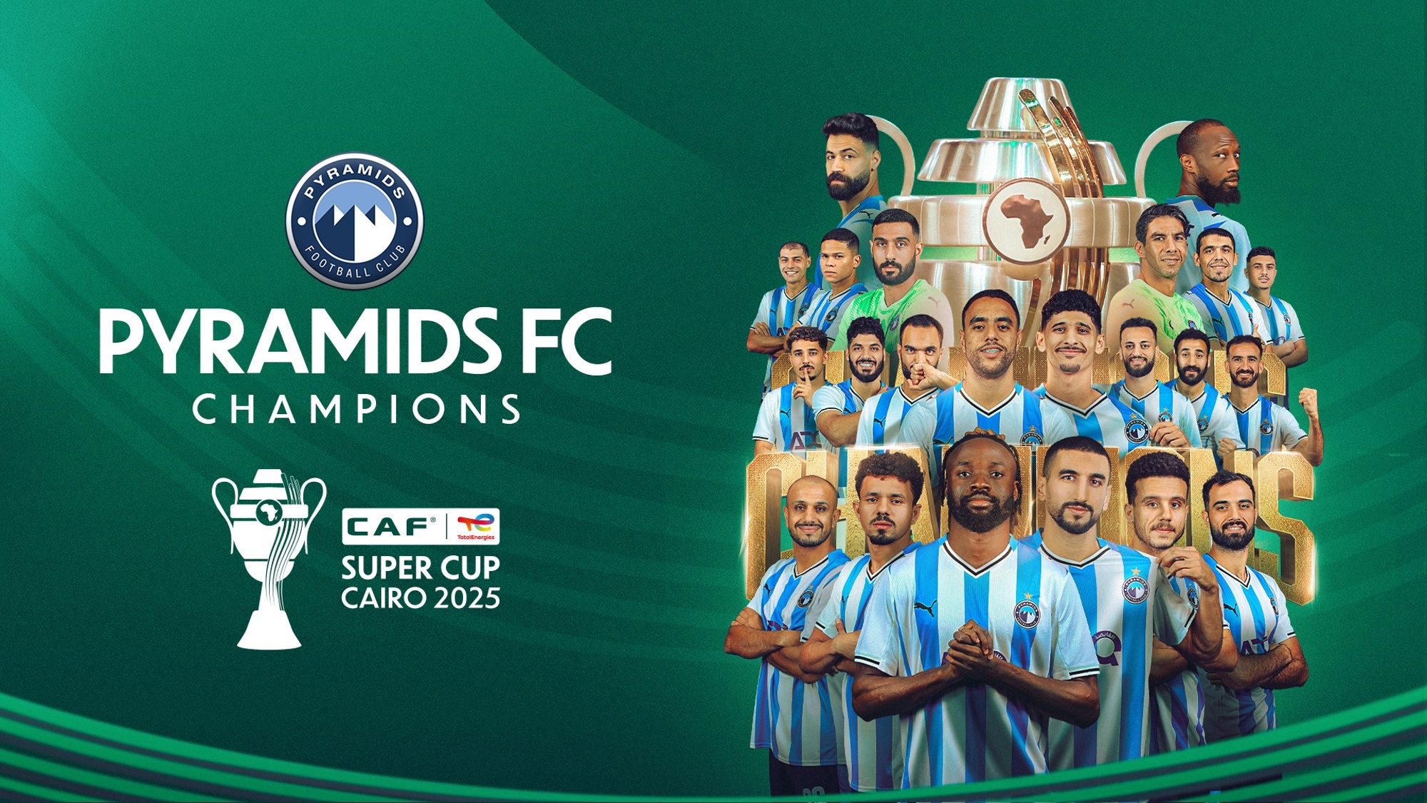 CAF SuperCup 2025 Poster